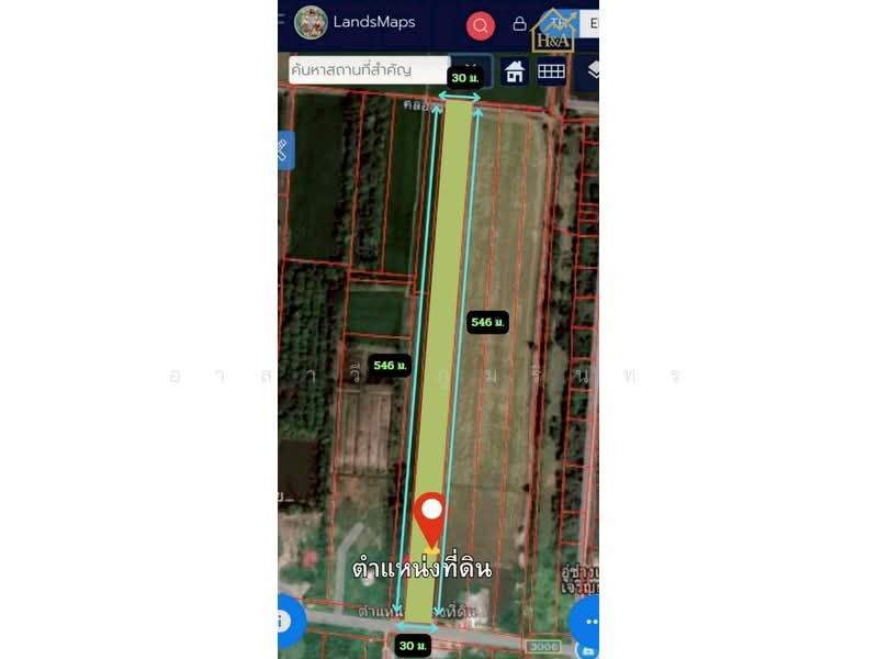 อยุธยา, Phra Nakhon Si Ayutthaya, ลาดบัวหลวงไม้ตรา, Phraya Banlu, Lat Bua Luang, Phra Nakhon Si Ayutthaya, , 16,384 sqm, Land For Sale, by อาลาวี ภูมรินทร, 500332311 - DDproperty.com