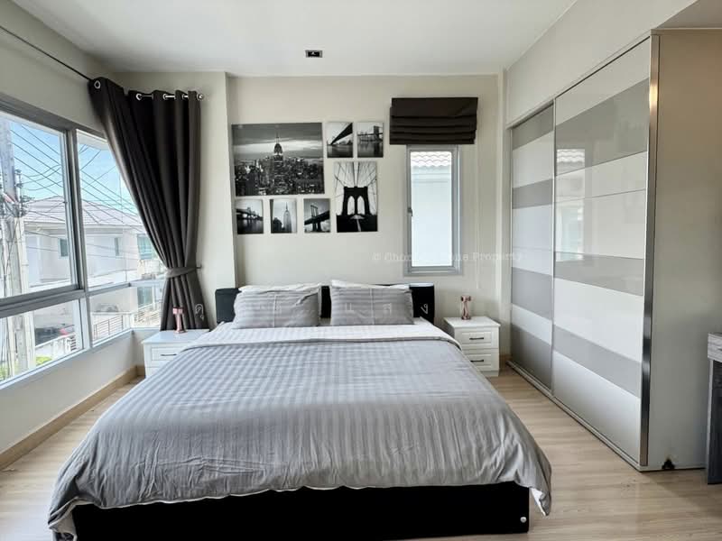 ให้เช่าบ้านเดี่ยว ม.คาซ่าวิลล์ สวนเสือ ศรีราชา, Chon Buri (Pattaya), Surasak, Si Racha, Chon Buri (Pattaya), 3 Bedrooms, 186 sqm, Single Detached House For Rent, by Dusit Saengfa, 500332333 - DDproperty.com