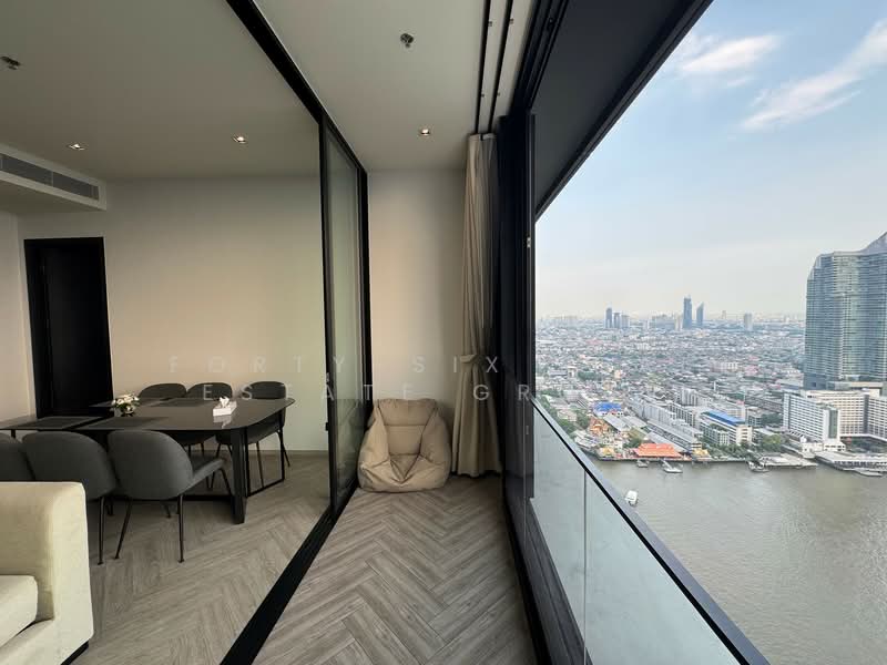 Chapter Charoennakhon–Riverside, Bangkok, Charoennakorn Road, Bang Lam Phu Lang, Khlong San, Bangkok, 2 Bedrooms, 79 sqm, Condo For Rent, by Forty-Six Real Estate Group, 500332406 - DDproperty.com