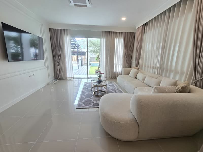 Habitia Motif Panya-Ramintra, Bangkok, Panya Intra Road, Sam Wa Tawan Tok, Khlong Sam Wa, Bangkok, 4 Bedrooms, 250 sqm, Single Detached House For Sale, by นภัสศรณ์ วงศ์สินไทยกร (นันท์), 500332408 - DDproperty.com