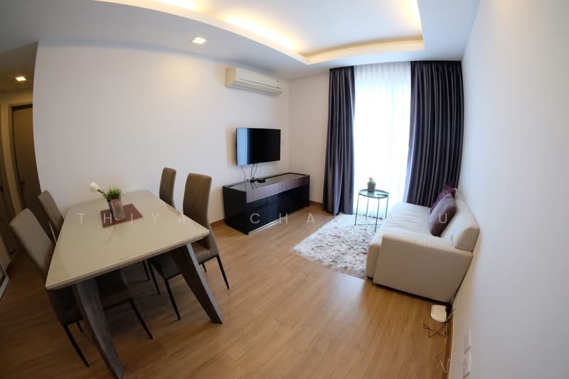 Thru Thonglor, Bangkok, Petchaburi Road, Bang Kapi, Huai Khwang, Bangkok, 2 Bedrooms, 62 sqm, Condo For Rent, by Thiya Chaysabut, 500332469 - DDproperty.com