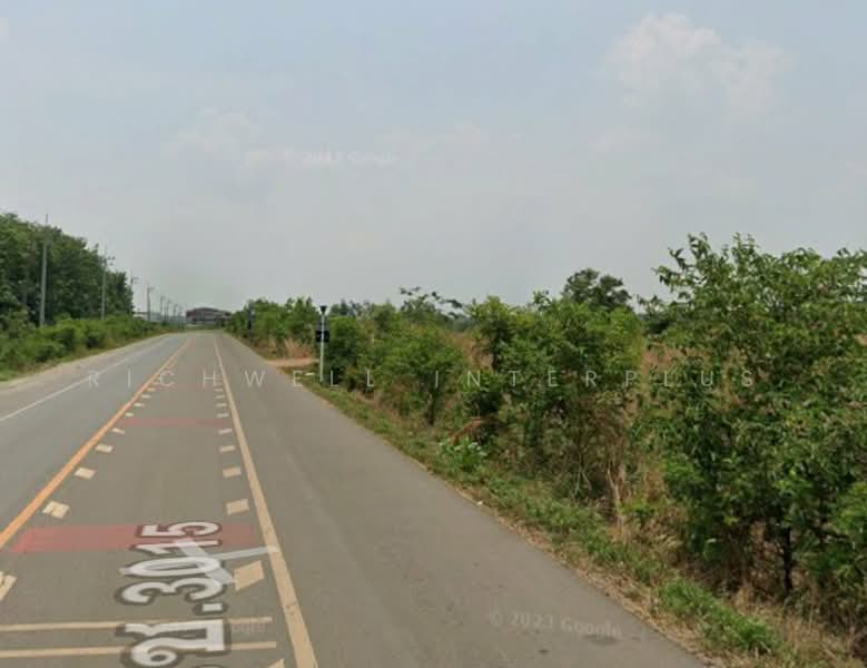 Land for sale, purple zone (industrial park), long plot, 11 rai, adjacent to Nong Krok 3015 road, Chachoengsao, Plaeng Yao, Chachoengsao, , 18,456 sqm, Land For Sale, by RICHWELL INTERPLUS, 500333136 - DDproperty.com