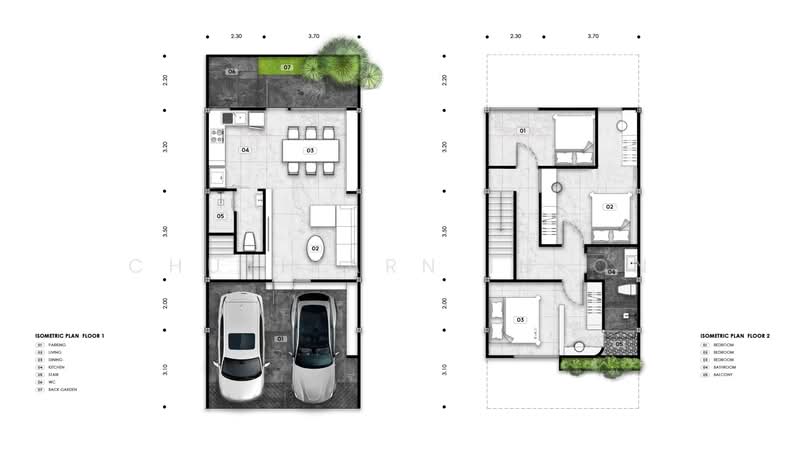 Modern Townhome Ratsada Phuket, Phuket, Ratsada, Muang Phuket, Phuket, 3 Bedrooms, 133 sqm, Townhouse For Sale, by Chutikarn In-On, 500333174 - DDproperty.com