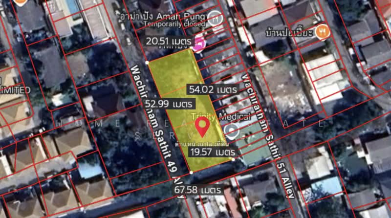 ที่ดิน 274 ตร.ว. ซอยวชิรธรรมสาธิต 49, Bangkok, Bang Chak, Phra Khanong, Bangkok, , 1,096 sqm, Land For Sale, by HOME Real Estate Service, 500333699 - DDproperty.com