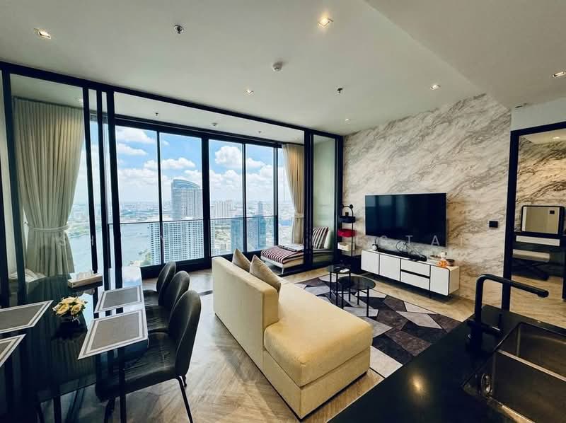 Chapter Charoennakhon–Riverside, Bangkok, Charoennakorn Road, Bang Lam Phu Lang, Khlong San, Bangkok, 2 Bedrooms, 79 sqm, Condo For Rent, by Shinyu Real Estate, 500333793 - DDproperty.com