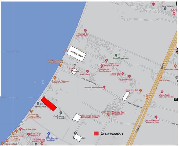 Del Mare Bangsaray Beachfront : เดลมาเล่ย์ บางเสร่ บีชฟรอนท์, ชลบุรี, นาจอมเทียน 56, บางเสร่, สัตหีบ, ชลบุรี, 51 ตร.ม., คอนโด ขาย, โดย Netsanthiah Ai, 500334013 - DDproperty.com