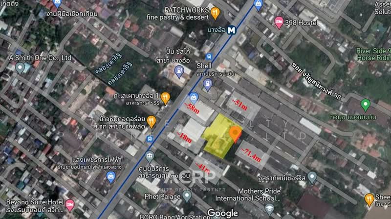 ขายที่ดินบางพลัด ที่ดินพร้อมโกดังบางพลัด ใกล้รถไฟฟ้า MRT บางอ้อเพียง 200 เมตร, กรุงเทพ, บางอ้อ, บางพลัด, กรุงเทพ, 3,896 ตร.ม., ที่ดิน ขาย, โดย Acute Realty Partner Co.,Ltd., 500334366 - DDproperty.com