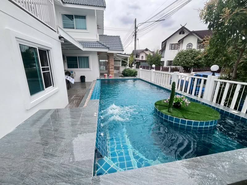Pool Villa – Khwan Wiang Village, Chiang Mai, Hang Dong, Hang Dong, Chiang Mai, 4 Bedrooms, 274 sqm, Single Detached House For Rent, by The Positive ที่ดิน บ้าน คอนโด, 500334533 - DDproperty.com