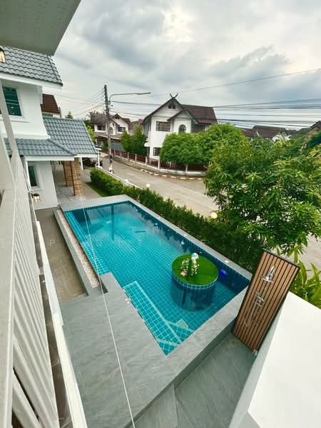 Pool Villa – Khwan Wiang Village, Chiang Mai, Hang Dong, Hang Dong, Chiang Mai, 4 Bedrooms, 274 sqm, Single Detached House For Rent, by The Positive ที่ดิน บ้าน คอนโด, 500334533 - DDproperty.com