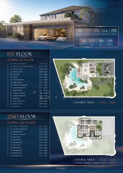 Luxury Lakeview Pool Villa for Sale Chak Nok East Pattaya, Chon Buri (Pattaya), Bang Lamung, Bang Lamung (Pattaya), Chon Buri (Pattaya), 4 Bedrooms, 528 sqm, Villa For Sale, by PLC real estate, 500334747 - DDproperty.com