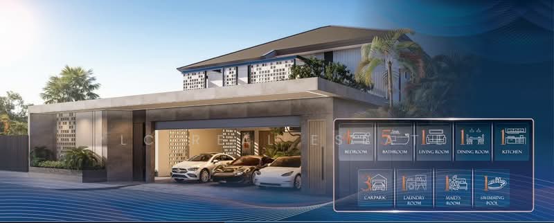 Luxury Lakeview Pool Villa for Sale Chak Nok East Pattaya, Chon Buri (Pattaya), Bang Lamung, Bang Lamung (Pattaya), Chon Buri (Pattaya), 4 Bedrooms, 528 sqm, Villa For Sale, by PLC real estate, 500334747 - DDproperty.com