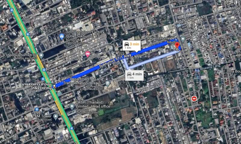 ที่ดินและสิ่งปลูกสร้าง สุขุมวิท 97/1, Bangkok, Bang Chak, Phra Khanong, Bangkok, , 732 sqm, Land For Sale, by HOME Real Estate Service, 500335296 - DDproperty.com