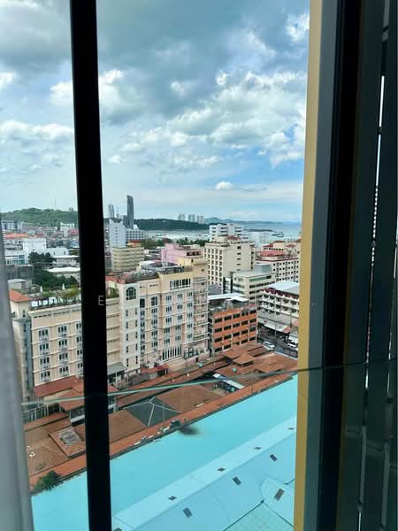 EDGE Central Pattaya, Chon Buri (Pattaya), Pattaya Sai Song, Bang Lamung, Bang Lamung (Pattaya), Chon Buri (Pattaya), Studio, 27 sqm, Condo For Rent, by Mantana Techapahaphong, 500335868 - DDproperty.com