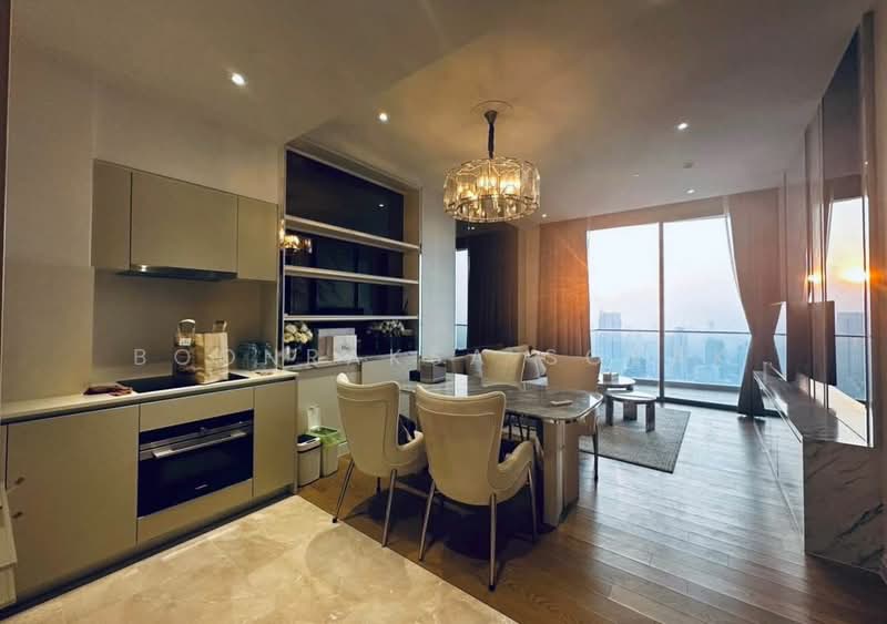 Magnolias Waterfront Residences, Bangkok, 259 Charoen Nakhon Road, Khlong Ton Sai, Khlong San, Bangkok, 2 Bedrooms, 94 sqm, Condo For Rent, by Boonraksa Sopak, 500336532 - DDproperty.com