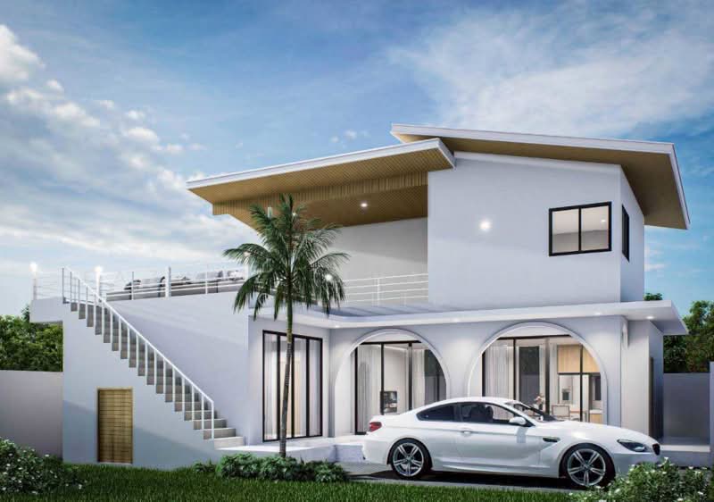 Rare 3BR Seaview Pool Villa 50m from Bang Por Beach, Koh Samui, Surat Thani, Mae Nam, Ko Samui, Surat Thani, 3 Bedrooms, 148 sqm, Villa For Sale, by Fazwaz (Thailand) Co., Ltd., 500336551 - DDproperty.com