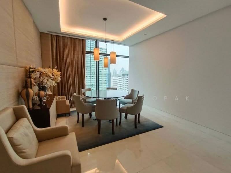 The St. Regis Bangkok (Residences), Bangkok, Rajdamri, Lumphini, Pathum Wan, Bangkok, 4 Bedrooms, 436 sqm, Condo For Rent, by Boonraksa Sopak, 500336731 - DDproperty.com