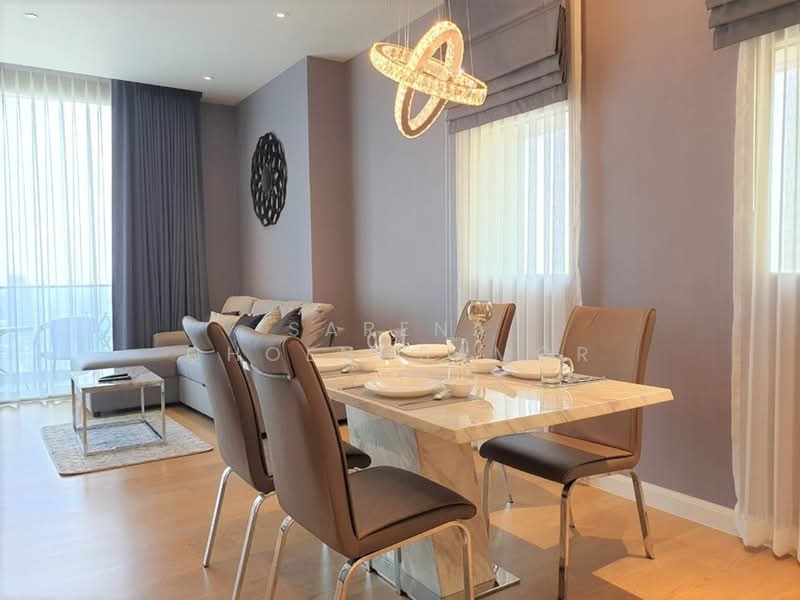 Magnolias Waterfront Residences, Bangkok, 259 Charoen Nakhon Road, Khlong Ton Sai, Khlong San, Bangkok, 1 Bedroom, 83 sqm, Condo For Rent, by Sarena Choengsamor, 500337039 - DDproperty.com
