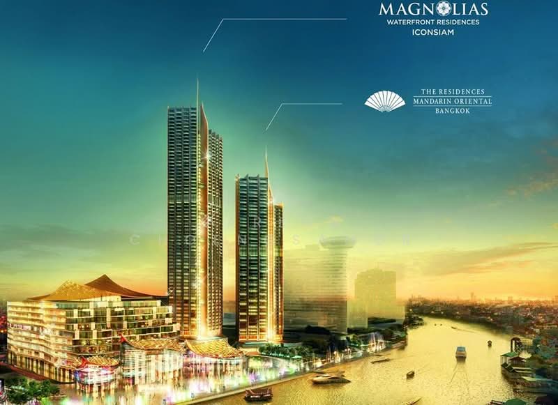 Magnolias Waterfront Residences, Bangkok, 259 Charoen Nakhon Road, Khlong Ton Sai, Khlong San, Bangkok, 1 Bedroom, 83 sqm, Condo For Rent, by Sarena Choengsamor, 500337039 - DDproperty.com