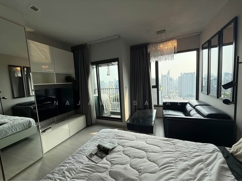 Life Asoke-Rama 9, Bangkok, 626 Asoke-Dindaeng Road, Makkasan, Ratchathewi, Bangkok, Studio, 27 sqm, Condo For Rent, by Najawa Salae, 500337365 - DDproperty.com