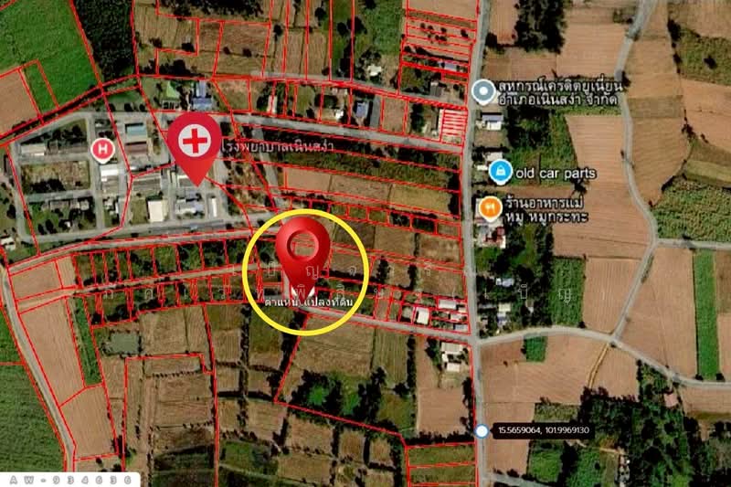 ที่ดินบ้านบะเสียว เนินสง่า 136.6 ตร.ว. ชัยภูมิ ใกล้โรงพยาบาลเนินสง่า AW-934636, ชัยภูมิ, หนองฉิม, เนินสง่า, ชัยภูมิ, 544 ตร.ม., ที่ดิน ขาย, โดย เบ็ญจวริณ ภัคเวทพิสิษฐ์(เบ็ญ), 500337804 - DDproperty.com