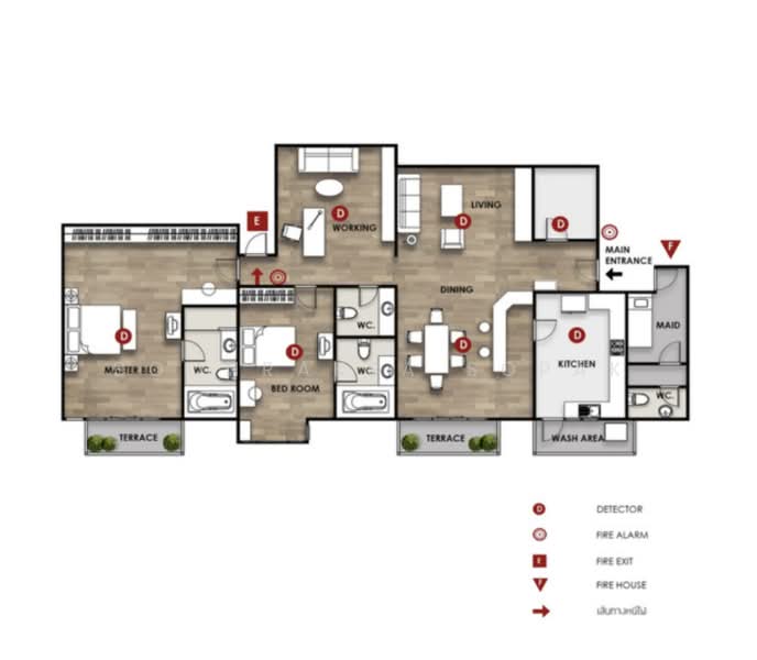 Nida Thonglor Apartment : นิดาทองหล่อ, กรุงเทพ, ซอย ทองหล่อ 5, คลองตันเหนือ, วัฒนา, กรุงเทพ, 190 ตร.ม., อพาร์ทเมนท์ ให้เช่า, โดย Boonraksa Sopak, 500337964 - DDproperty.com