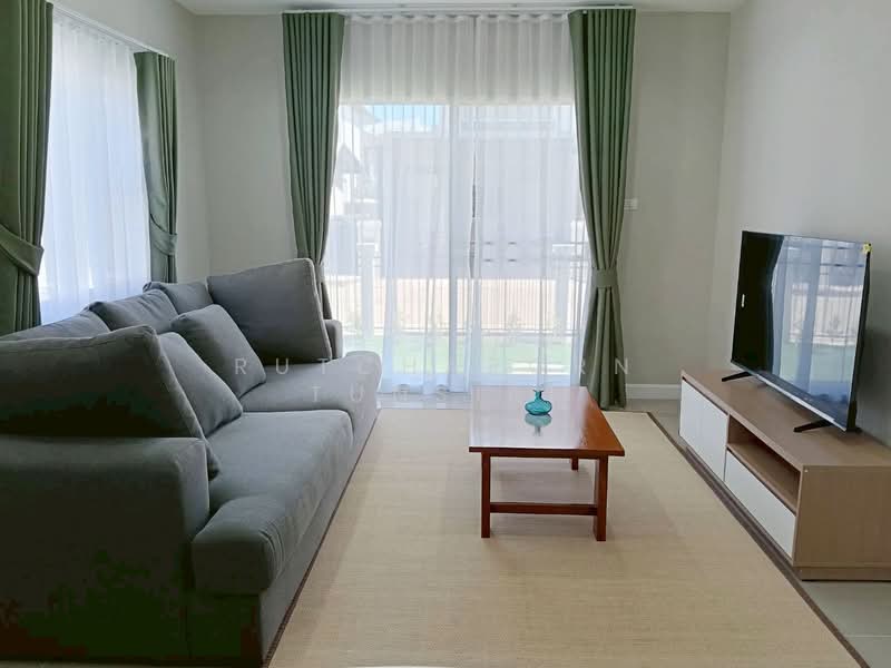 บ้านให้เช่า – ใกล้โรงเรียนนานาชาติลานนา-หางดง เพียง 5 นาที ค่าเช่า 28,000 บาท / เดือน No.14H1088, Chiang Mai, San Phak Wan, Hang Dong, Chiang Mai, 3 Bedrooms, 150 sqm, Single Detached House For Rent, by Rutchaporn Tunsiri, 500338020 - DDproperty.com