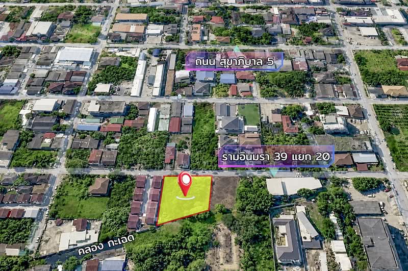 ที่ดินเปล่า 371 ตารางวา รามอินทรา 39 แยก 20, Bangkok, Tha Rang, Bang Khen, Bangkok, , 1,484 sqm, Land For Sale, by บริษัท เอชแอล แอสเซท จำกัด, 500338244 - DDproperty.com