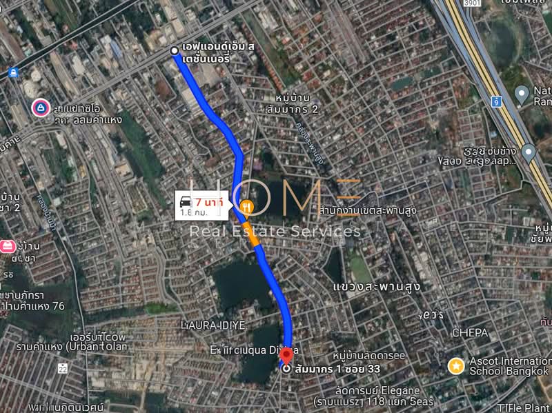 สัมมากร รามคำแหง 110, Bangkok, Phlapphla, Wang Thonglang, Bangkok, 5 Bedrooms, 220 sqm, Single Detached House For Sale, by HOME Real Estate Service, 500338260 - DDproperty.com