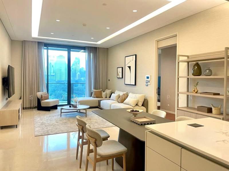 The Residences at Sindhorn Kempinski : เดอะ เรสซิเดนซ์ แอท สินธร เคมปินสกี้, กรุงเทพ, 88 ซอยต้นสน ถนน สารสิน, ลุมพินี, ปทุมวัน, กรุงเทพ, 143 ตร.ม., คอนโด ให้เช่า, โดย Supatra Khanapan, 500338275 - DDproperty.com