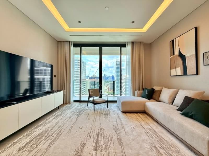 The Residences at Sindhorn Kempinski, Bangkok, 88 Soi Tonson Sarasin Road, Lumphini, Pathum Wan, Bangkok, 2 Bedrooms, 140 sqm, Condo For Rent, by Bangkok Residential, 500338405 - DDproperty.com