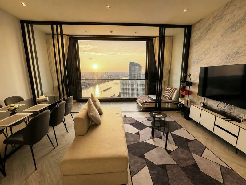 Chapter Charoennakhon–Riverside, Bangkok, Charoennakorn Road, Bang Lam Phu Lang, Khlong San, Bangkok, 2 Bedrooms, 79 sqm, Condo For Sale, by Phakaporn Brikshavana, 500338511 - DDproperty.com