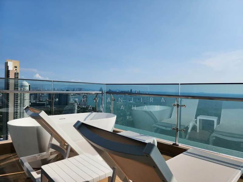 Arom Wongamat, Chon Buri (Pattaya), Na Kluea 16 Alley, Na Kloe, Bang Lamung (Pattaya), Chon Buri (Pattaya), 3 Bedrooms, 156 sqm, Condo For Rent, by Khwanjira Callahan, 500338636 - DDproperty.com