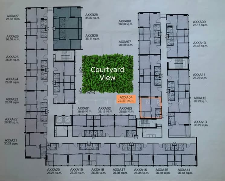 Chambers On-Nut Station, Bangkok, Soi Sukhumvit 81, Sukhumvit Road, Phra Kanong Nua, Watthana, Bangkok, 1 Bedroom, 26 sqm, Condo For Rent, by Thida Thewinram, 500338885 - DDproperty.com