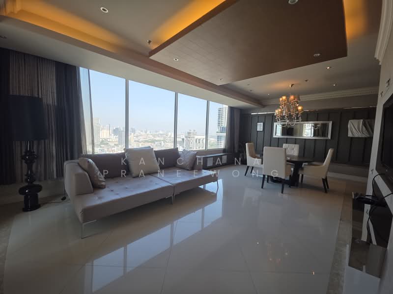 The Empire Place, Bangkok, 88 Narathiwatratchanakharin Road, Thung Maha Mek, Sathon, Bangkok, 3 Bedrooms, 156 sqm, Condo For Rent, by Kanchana Praneewong, 500338966 - DDproperty.com