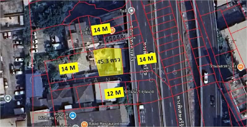 ขาย ที่ดิน 45.3 ตรว. ซอยโทรคาเดโร ถนนสุรวงศ์, กรุงเทพ, สุริยวงศ์, บางรัก, กรุงเทพ, 180 ตร.ม., ที่ดิน ขาย, โดย ERA Holding (Thailand) Co., Ltd., 500339409 - DDproperty.com