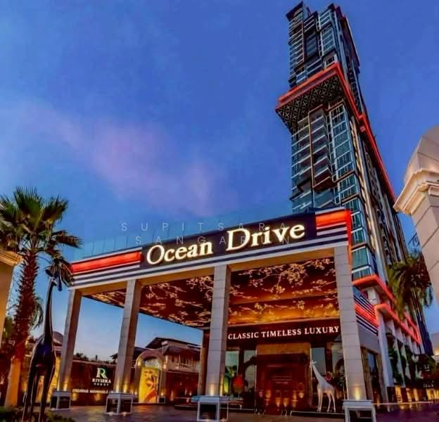 The Riviera Ocean Drive, Chon Buri (Pattaya), Jomtien Second Rd, Nong Pru, Bang Lamung (Pattaya), Chon Buri (Pattaya), 1 Bedroom, 39 sqm, Condo For Rent, by Supitsara Sangarun, 500339488 - DDproperty.com