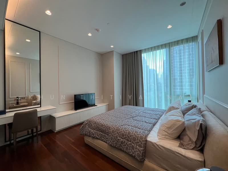 The Residences at Sindhorn Kempinski : เดอะ เรสซิเดนซ์ แอท สินธร เคมปินสกี้, กรุงเทพ, 88 ซอยต้นสน ถนน สารสิน, ลุมพินี, ปทุมวัน, กรุงเทพ, 158 ตร.ม., คอนโด ให้เช่า, โดย Khun Thitiya (na), 500339586 - DDproperty.com