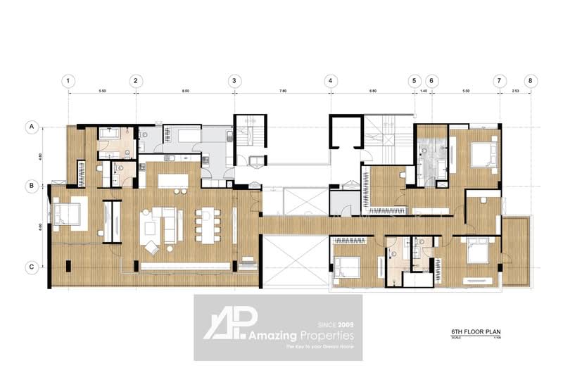 Vana Residence Sukhumvit 26, Bangkok, 38 Soi Attrakravee1, Sukhumvit 26 Road, Khong Tan, Khlong Toei, Bangkok, 4 Bedrooms, 376 sqm, Condo For Rent, by Ailada Ngamsri, 500339876 - DDproperty.com