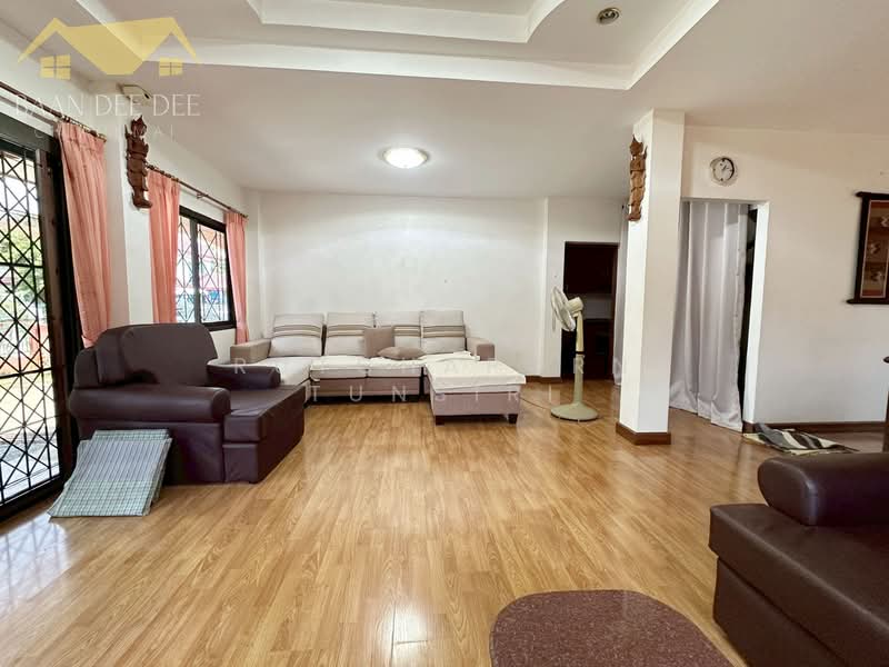 บ้านให้เช่า – ใกล้โฮมโปรสันทราย เพียง 5 นาที ค่าเช่า 22,000 บาท / เดือน รหัสทรัพย์ : No.11H651, Chiang Mai, San Sai Luang, San Sai, Chiang Mai, 3 Bedrooms, 150 sqm, Single Detached House For Rent, by Rutchaporn Tunsiri, 500340133 - DDproperty.com