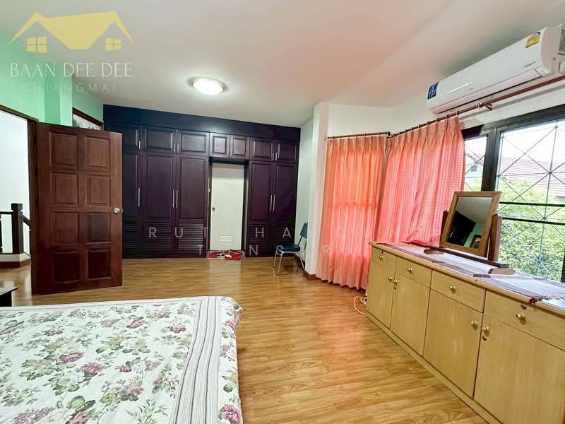 บ้านให้เช่า – ใกล้โฮมโปรสันทราย เพียง 5 นาที ค่าเช่า 22,000 บาท / เดือน รหัสทรัพย์ : No.11H651, Chiang Mai, San Sai Luang, San Sai, Chiang Mai, 3 Bedrooms, 150 sqm, Single Detached House For Rent, by Rutchaporn Tunsiri, 500340133 - DDproperty.com