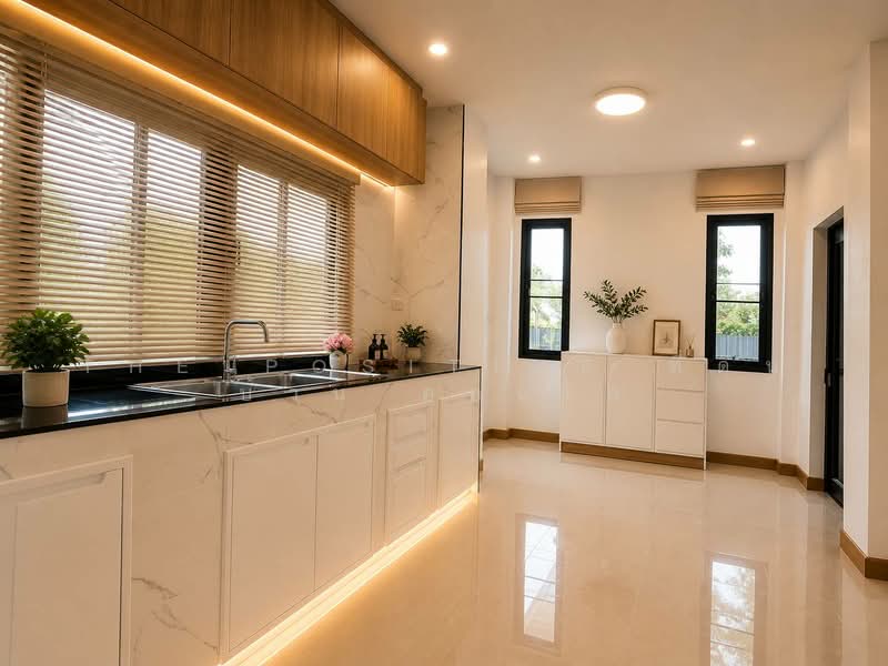 Ban Waen, Hang Dong, Chiang Mai, Modern-style detached house, fully furnished, Chiang Mai, Ban Waen, Hang Dong, Chiang Mai, 4 Bedrooms, 240 sqm, Single Detached House For Rent, by The Positive ที่ดิน บ้าน คอนโด, 500340555 - DDproperty.com