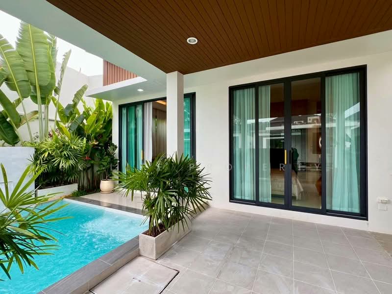 1S0019 Pool villa for sale 11,500,000 baht 2 bedroom 2 bathroom near airport, ภูเก็ต, ไม้ขาว, ถลาง, ภูเก็ต, 150 ตร.ม., วิลล่า ขาย, โดย PK LIFE Property, 500340636 - DDproperty.com
