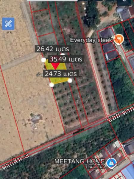 ที่ดินท่าช้าง จันทบุรี, Chanthaburi, Tha Chang, Muang Chanthaburi, Chanthaburi, , 2,448 sqm, Land For Sale, by The Best Property เมญ่า, 500340703 - DDproperty.com