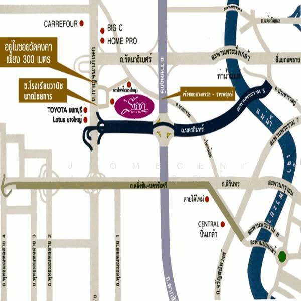 รัชชา5, นนทบุรี, บางม่วง, บางใหญ่, นนทบุรี, 240 ตร.ม., บ้านเดี่ยว ขาย, โดย AJHOMECENTER - คุณบู้, 500340907 - DDproperty.com
