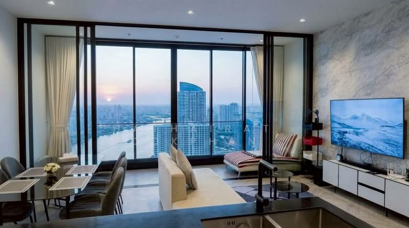 Chapter Charoennakhon–Riverside, Bangkok, Charoennakorn Road, Bang Lam Phu Lang, Khlong San, Bangkok, 2 Bedrooms, 79 sqm, Condo For Rent, by Hathairat Rookphan , 500341407 - DDproperty.com