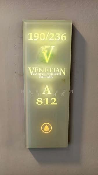 Venetian Signature Condo Resort Pattaya : เวเนเชี่ยน ซิกเนเจอร์ คอนโด รีสอร์ท พัทยา, ชลบุรี, ถ.นาจอมเทียน, หนองปรือ, บางละมุง, ชลบุรี, 27 ตร.ม., คอนโด ขาย, โดย Harrison Chong, 500341422 - DDproperty.com
