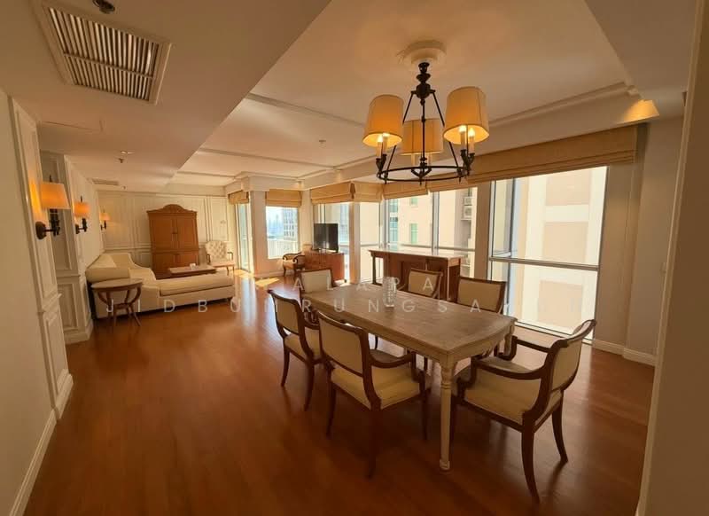 Langsuan Ville, Bangkok, 50 Soi Langsuan, Lumphini, Pathum Wan, Bangkok, 2 Bedrooms, 161 sqm, Condo For Rent, by Walapa Jidbumrungsakun, 500341489 - DDproperty.com