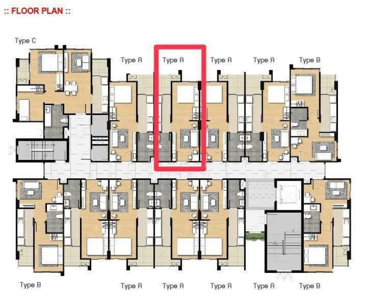 Vspace Condo Laem Chabang : วี สเปซ คอนโด แหลมฉบัง, ชลบุรี, ถนนสายท่อน้ำ, หนองขาม, ศรีราชา, ชลบุรี, 32 ตร.ม., คอนโด ขาย, โดย The Best Property พี, 500341497 - DDproperty.com