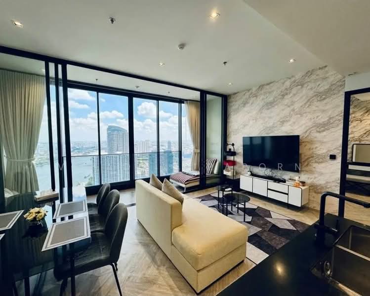 Chapter Charoenkrung-Riverside, Bangkok, Charoen Krung 80 Alley, Bang Kho Laem, Bangkok, 2 Bedrooms, 79 sqm, Condo For Rent, by Vipada Supaporn, 500341682 - DDproperty.com