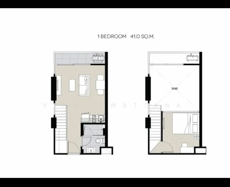 Maru Ekkamai 2, Bangkok, 70-5 Sukhumvit 63 Road, Phra Kanong Nua, Watthana, Bangkok, 1 Bedroom, 43 sqm, Condo For Sale, by Vinai Wattana, 500342142 - DDproperty.com
